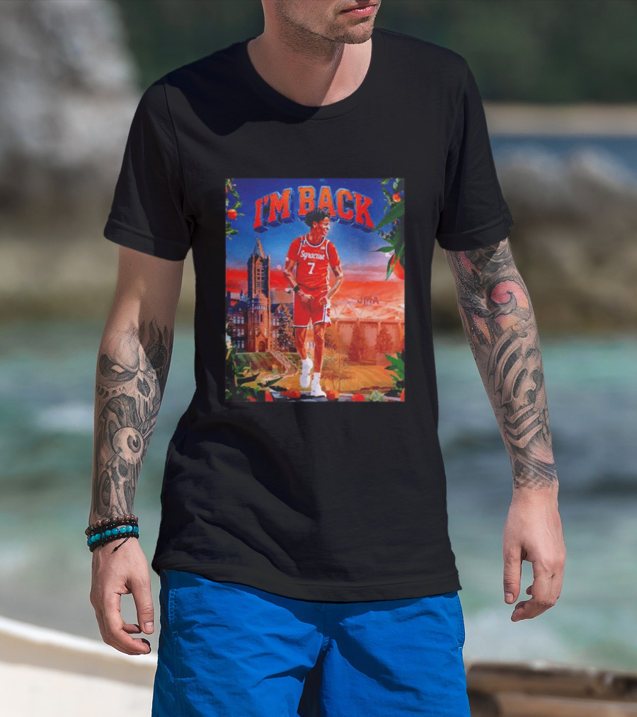 I'M BACK Kiyan Anthony Syracuse Orange Basketball Player JMA T-Shirt