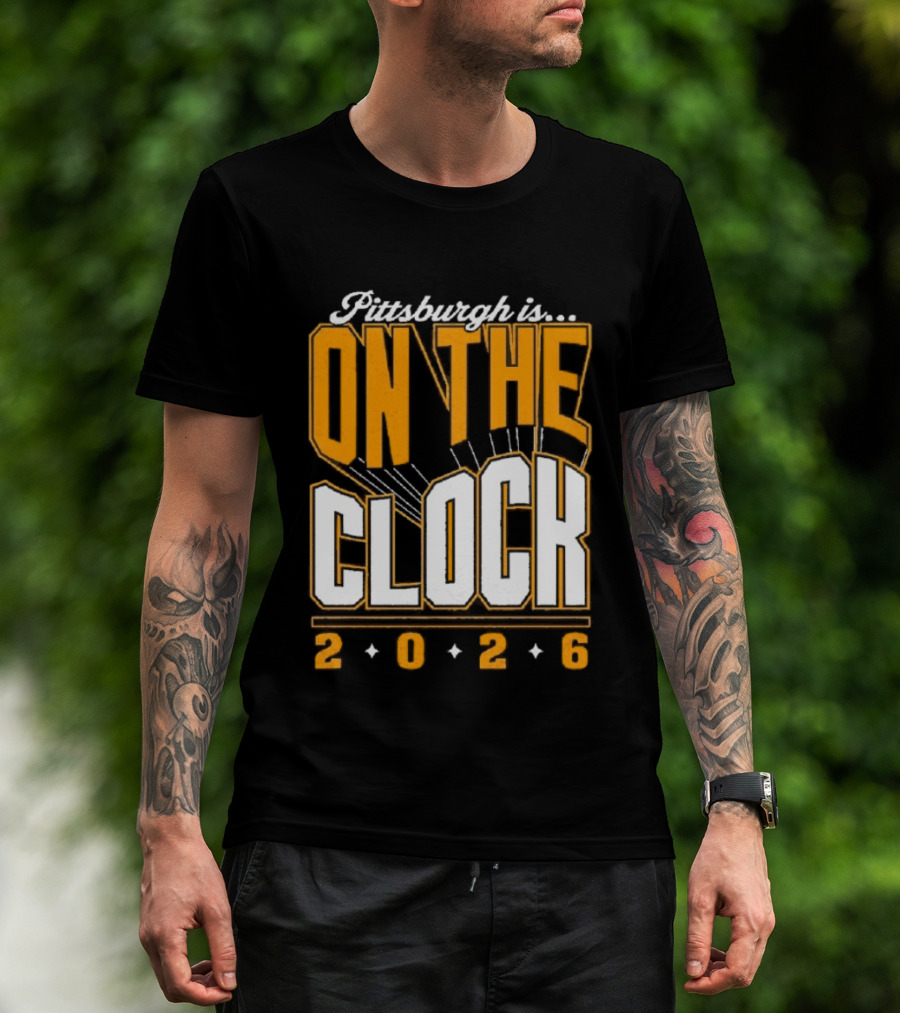 Pittsburgh Is On The 2026 Football Draft Countdown T-Shirt