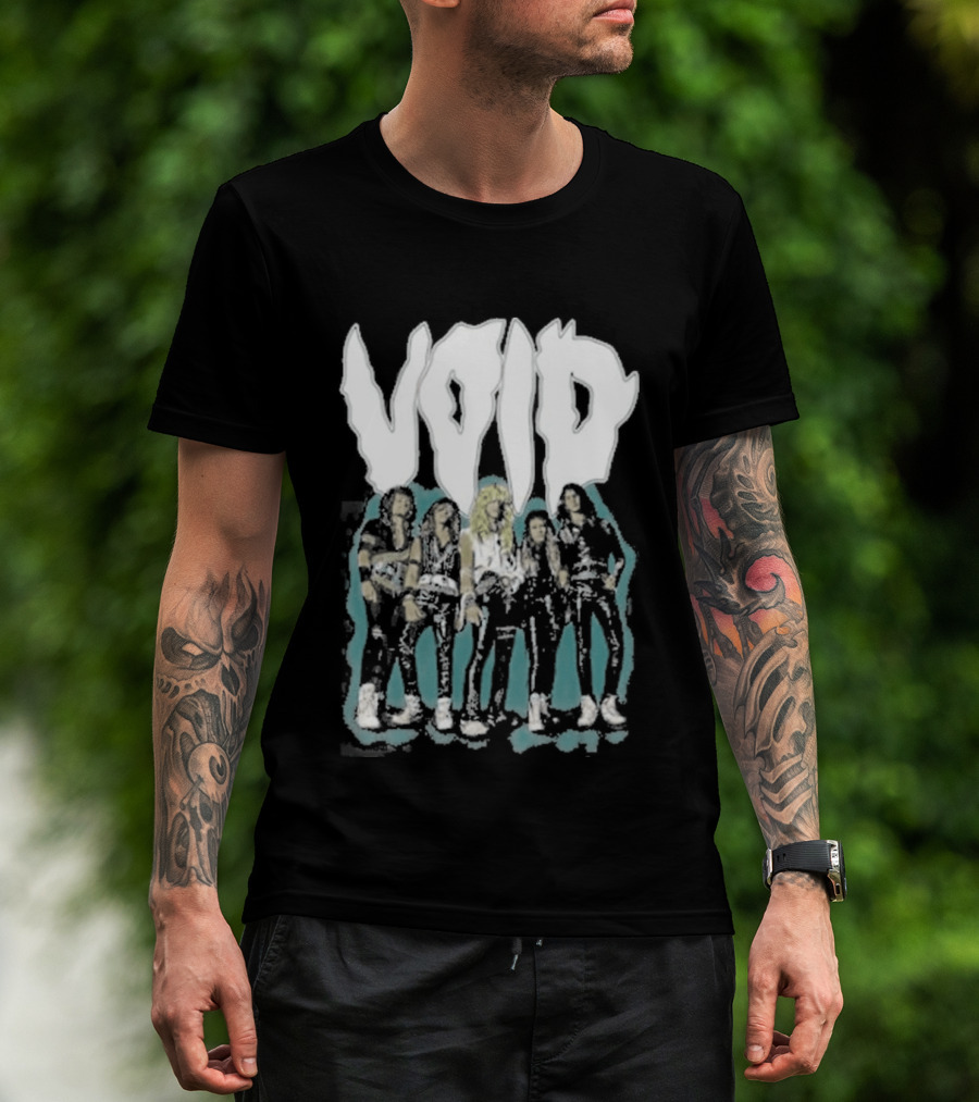 Void 2026 Tour Band Illustration Music Concert Merch T-Shirt