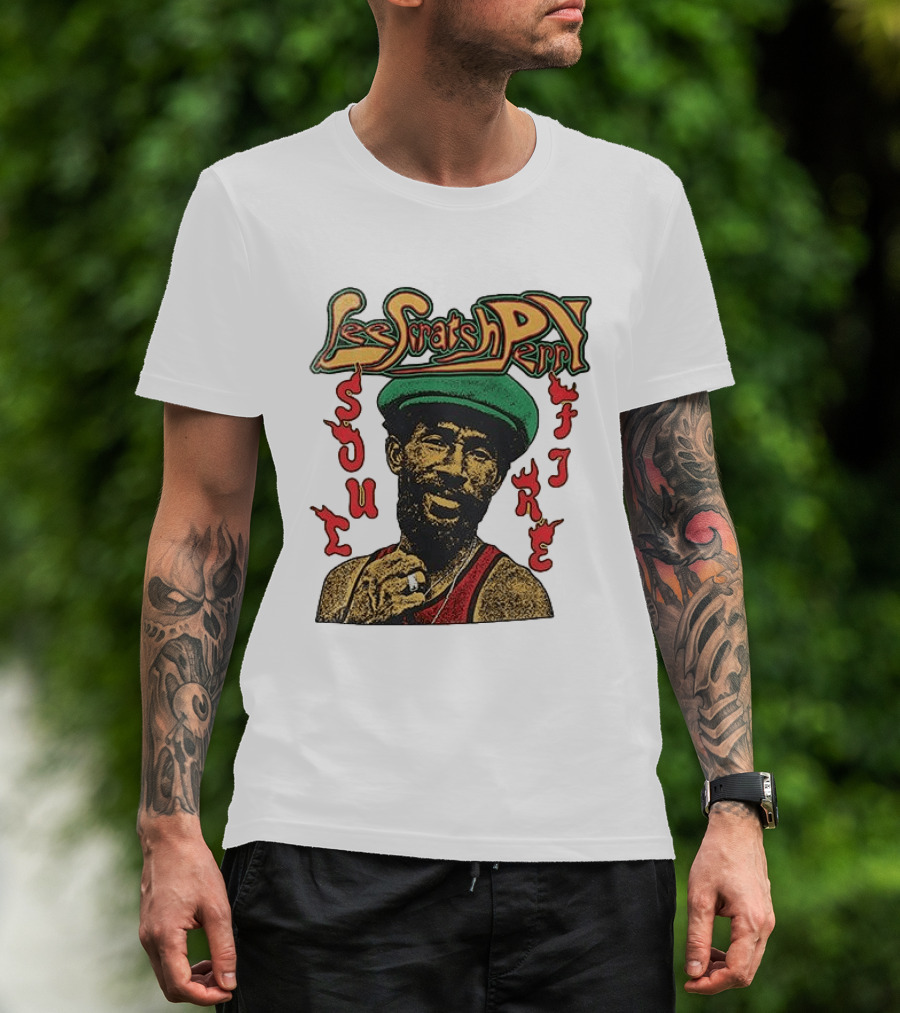 Lee Scratch Perry Message Issue Life T-Shirt