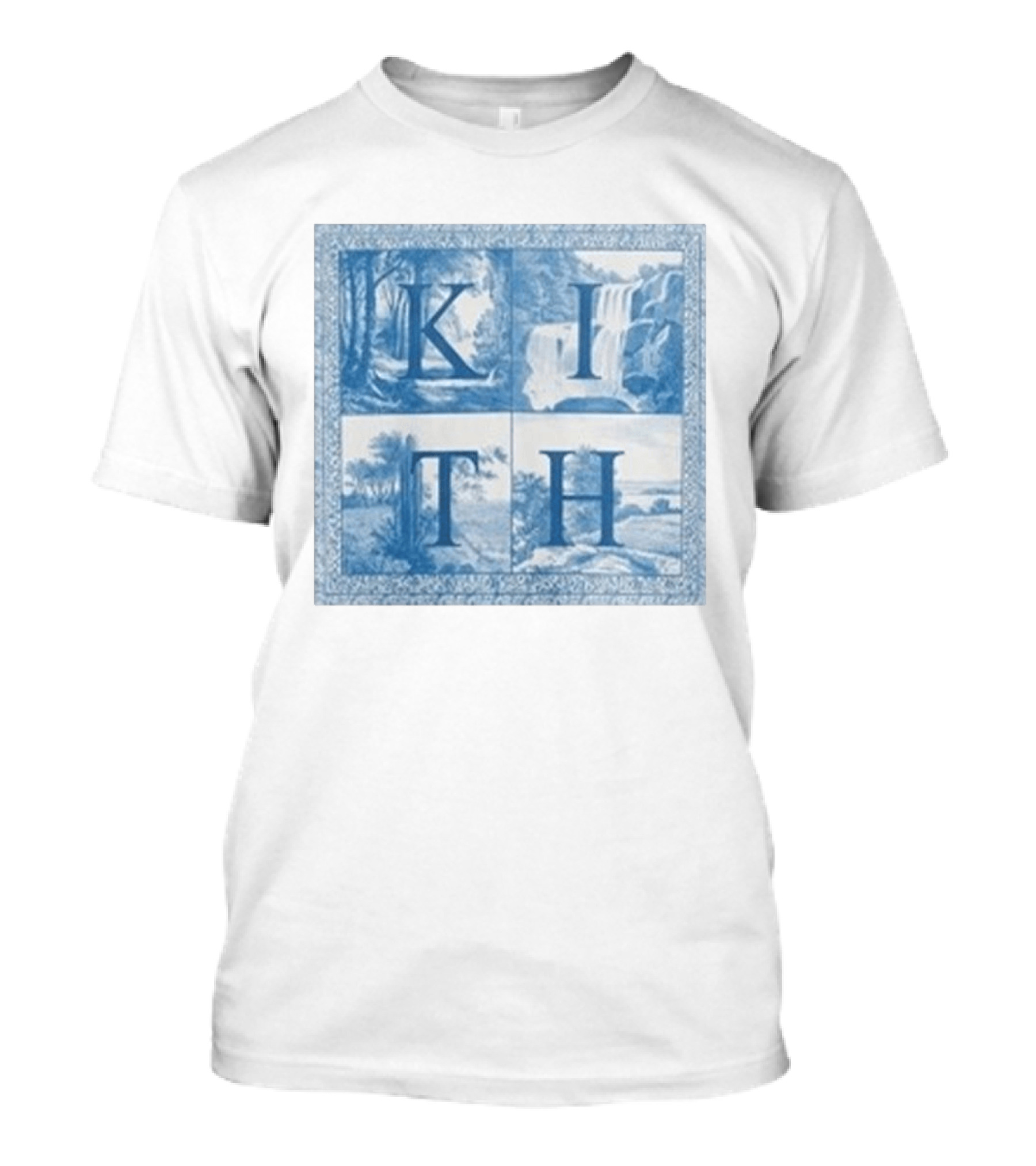 Dallas Stars Kith Engraving Thomas Harley Nature Landscape T-Shirt