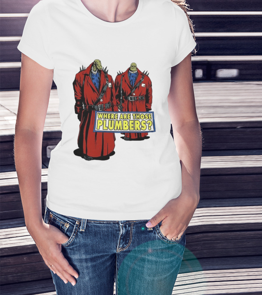 Goomba Super Mario Bros 1993 Where Are Those Plumbers? T-Shirt