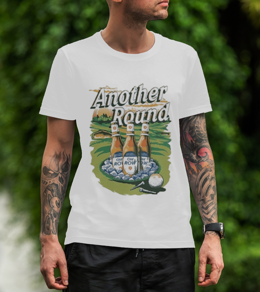 Old Row Another Round Golf Beer Course T-Shirt