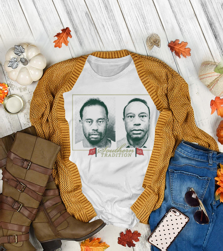 Tiger Woods Southern Tradition shot 17 26 Image T-Shirt