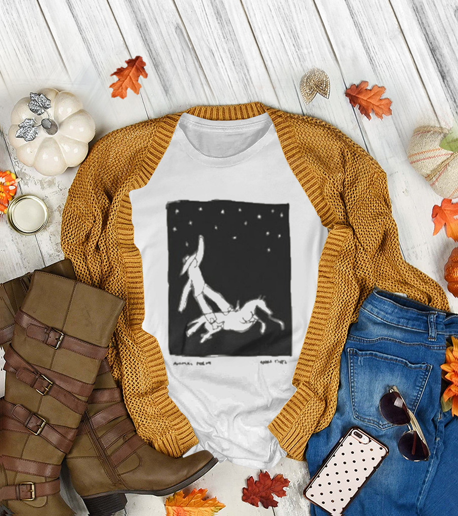 Anna Tivel Cowboy Under Starry Night T-Shirt