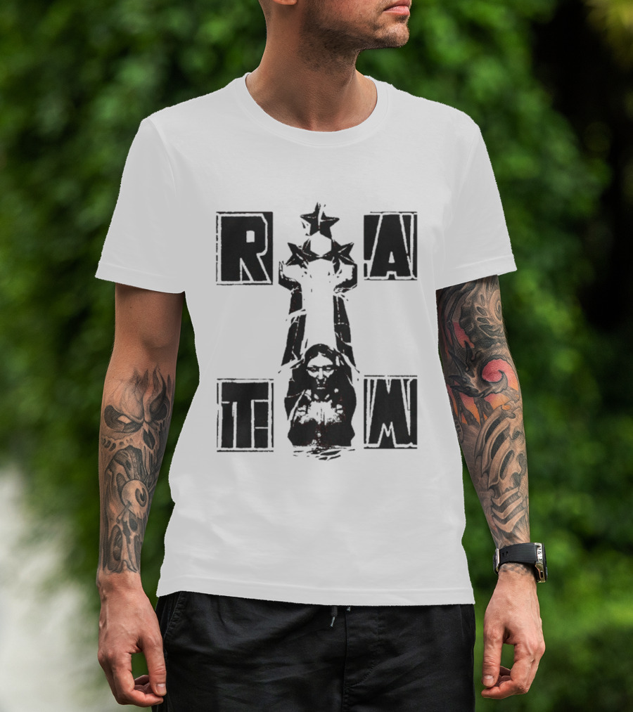 Rage Against The Machine RATM Stars Stencil T-Shirt