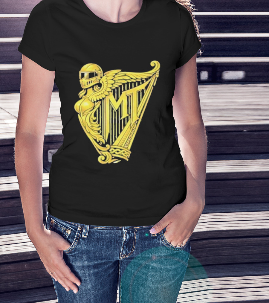 Murder Town USA MT Harp Winged Helmet T-Shirt