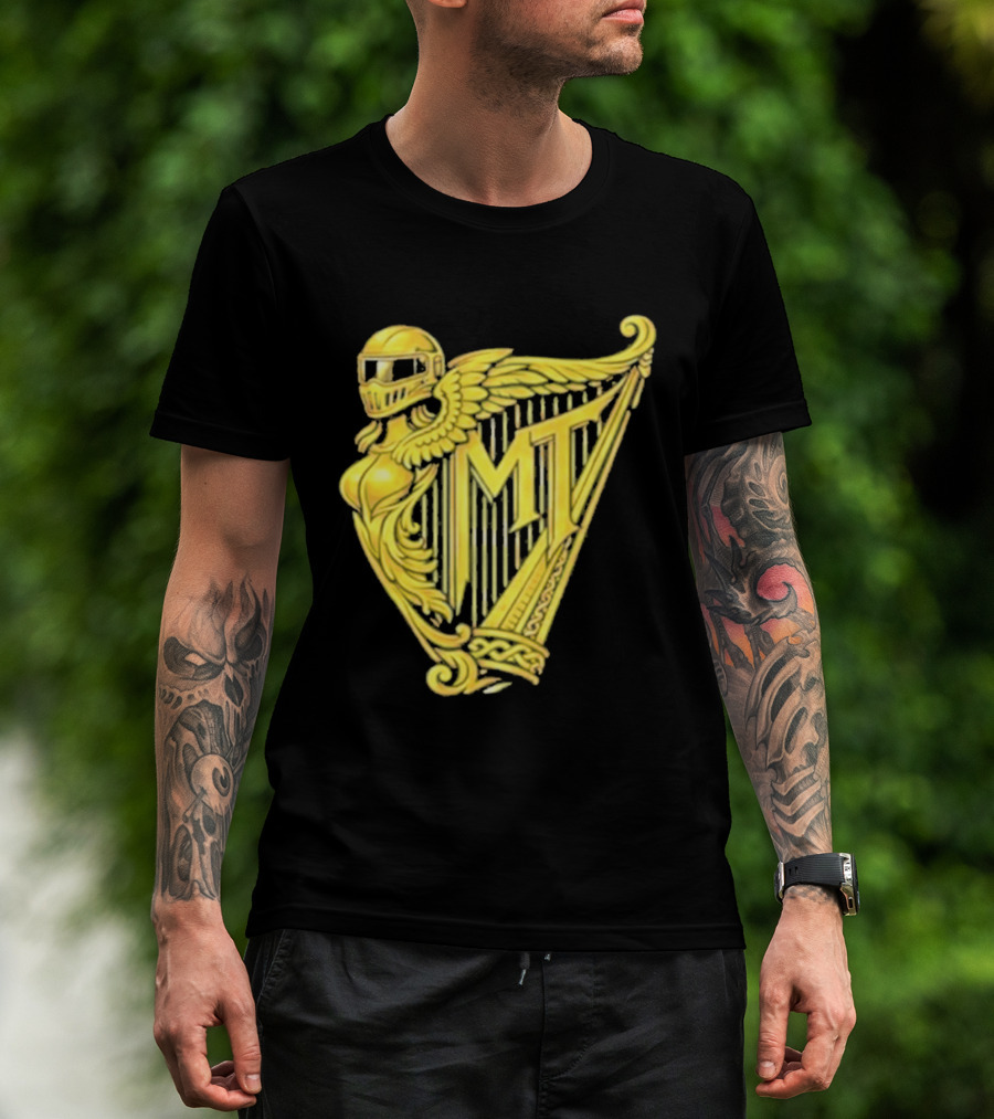 Murder Town USA MT Harp Winged Helmet T-Shirt