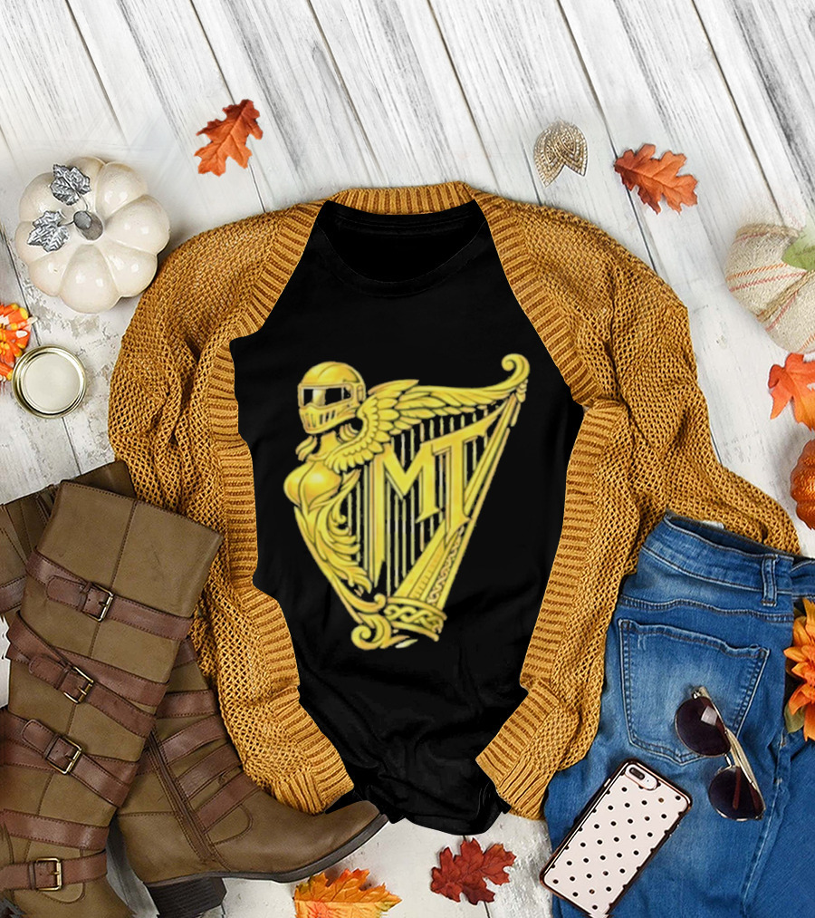 Murder Town USA MT Harp Winged Helmet T-Shirt
