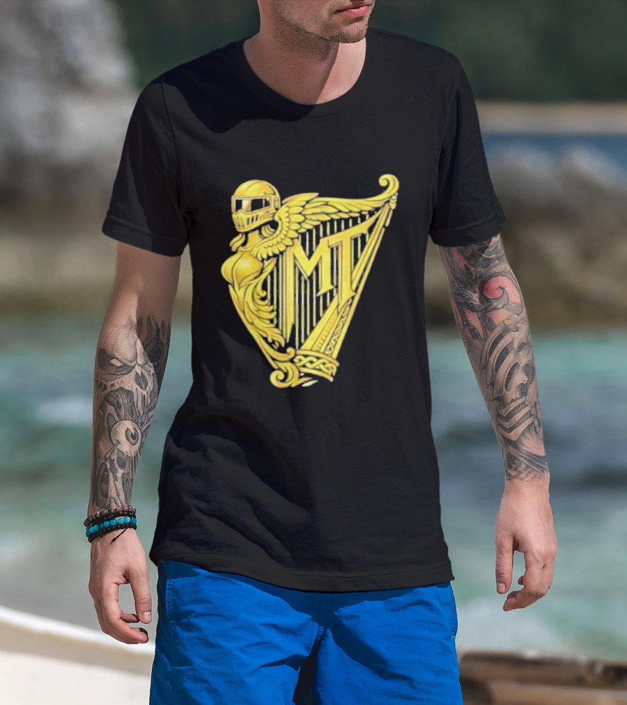 Murder Town USA MT Harp Winged Helmet T-Shirt