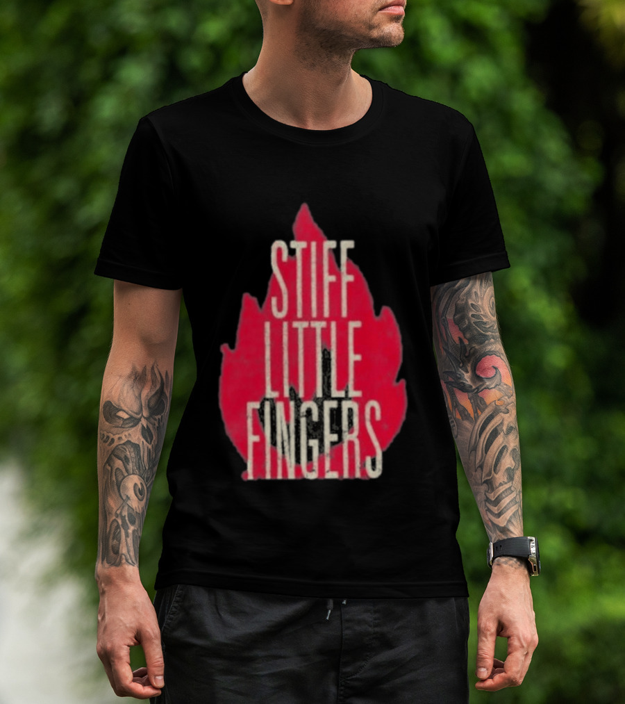 Stiff Little Fingers Brixton 91 Flame T-Shirt