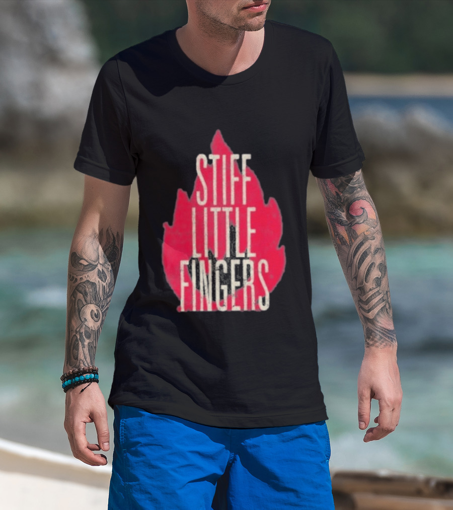 Stiff Little Fingers Brixton 91 Flame T-Shirt