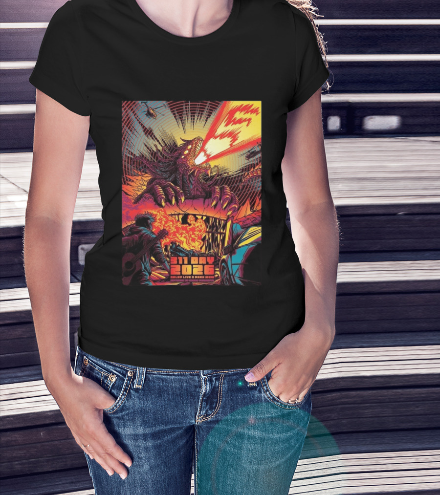 31 Day 2026 Dolby Live Park MGM March 7 8 Monster Scene T-Shirt