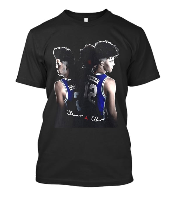 Cayden Boozer Cameron Boozer Duke Blue Devils Basketball Numbers 2 12 T-Shirt
