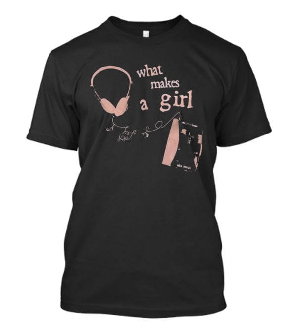 Conan Gray Wishbone World Tour 2026 What Makes A Girl Headphones Music Notes T-Shirt