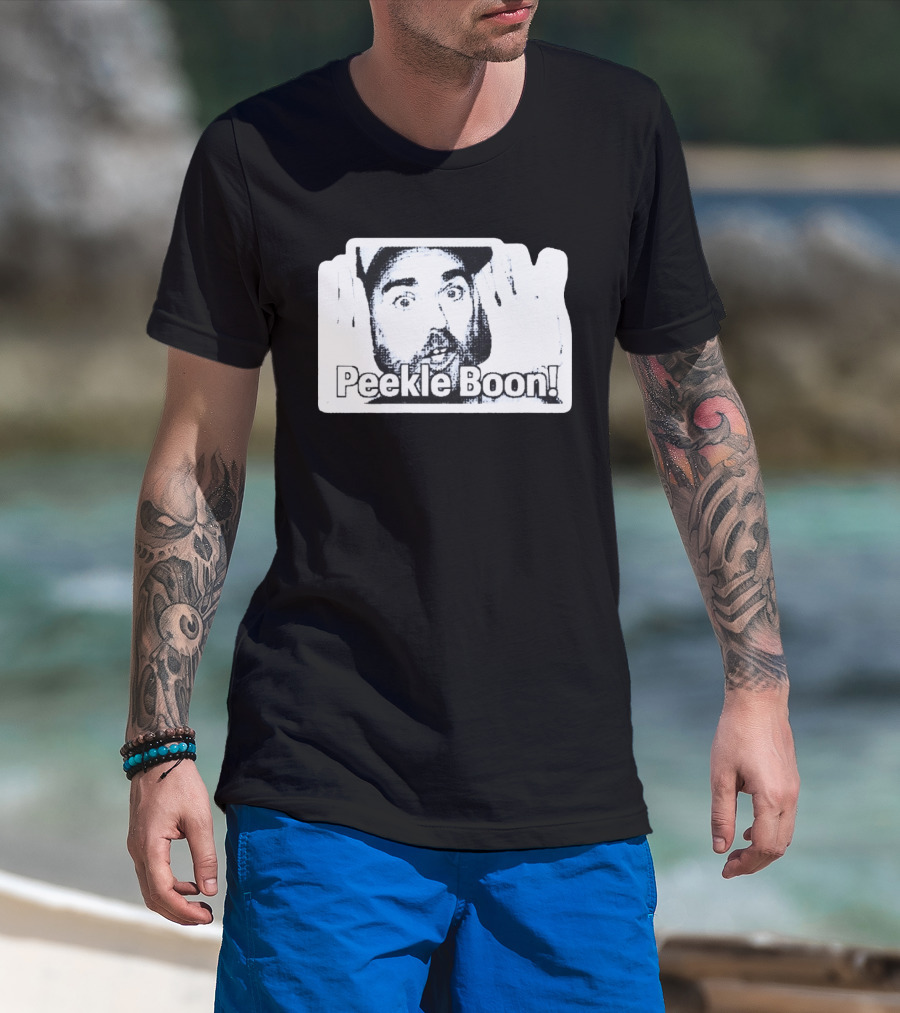 Tavin Dillard Peekle Boon Funny Expression T-Shirt