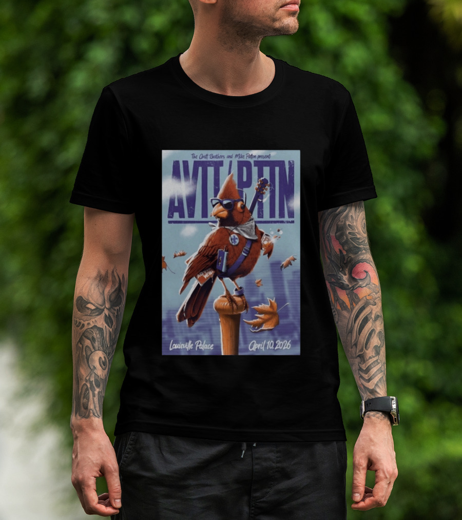 Louisville Palace April 10 2026 The Avett Brothers And Mike Patton Event T-Shirt