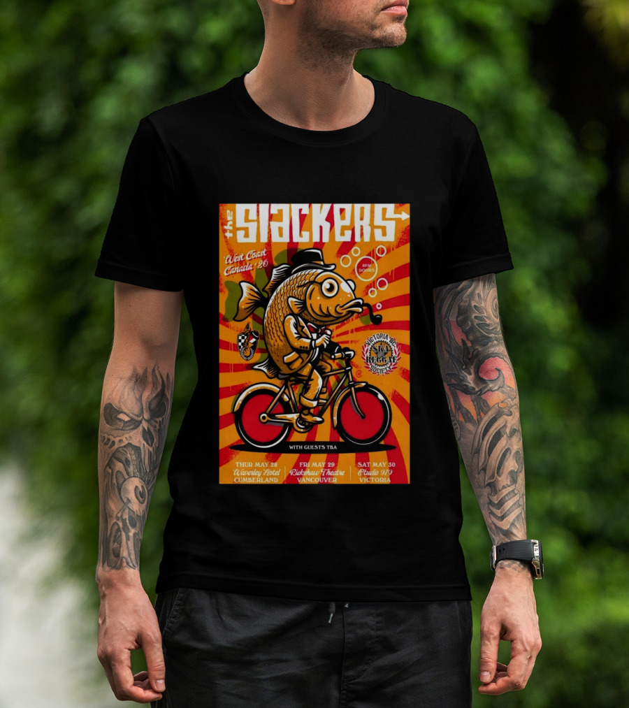 The Slackers West Coast Canada Tour 2026 Victoria Ska And Reggae Society With Guests TBA T-Shirt