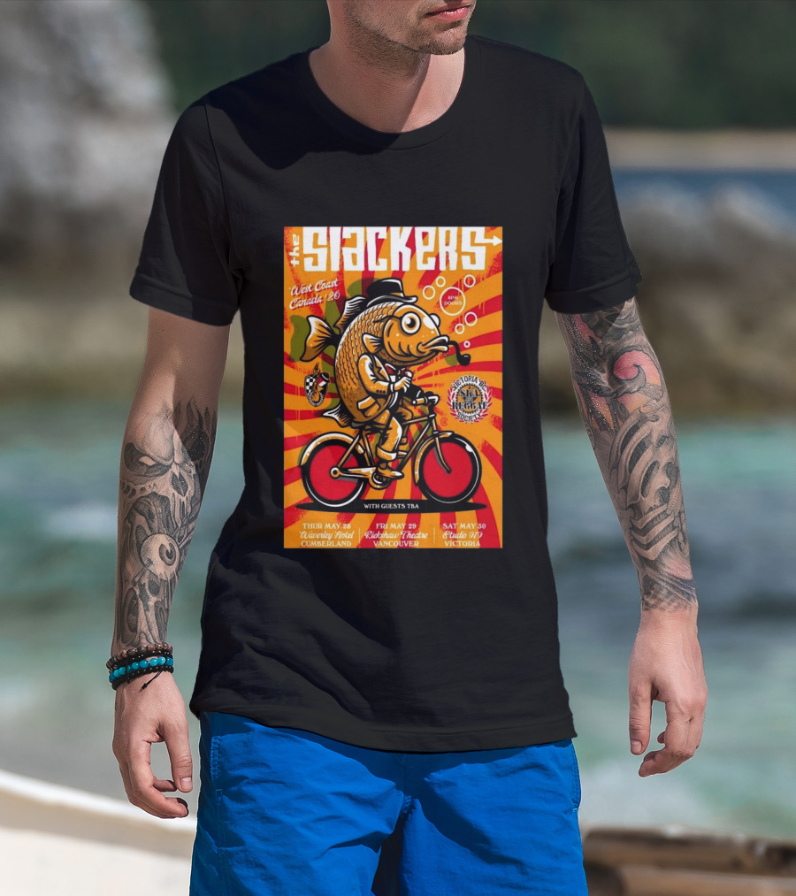The Slackers West Coast Canada Tour 2026 Victoria Ska And Reggae Society With Guests TBA T-Shirt