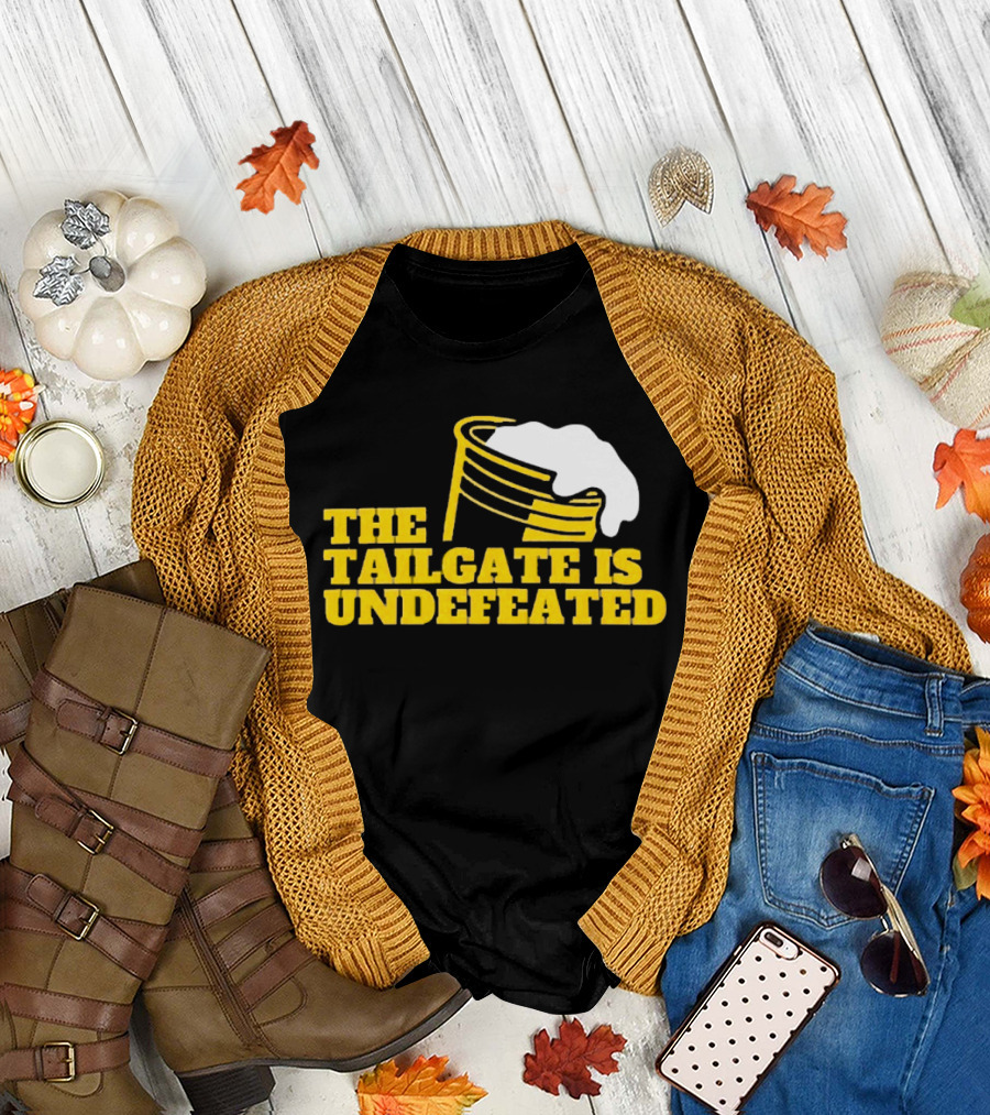 The Tailgate Is Undefeated Michigan Wolverines Football T-Shirt