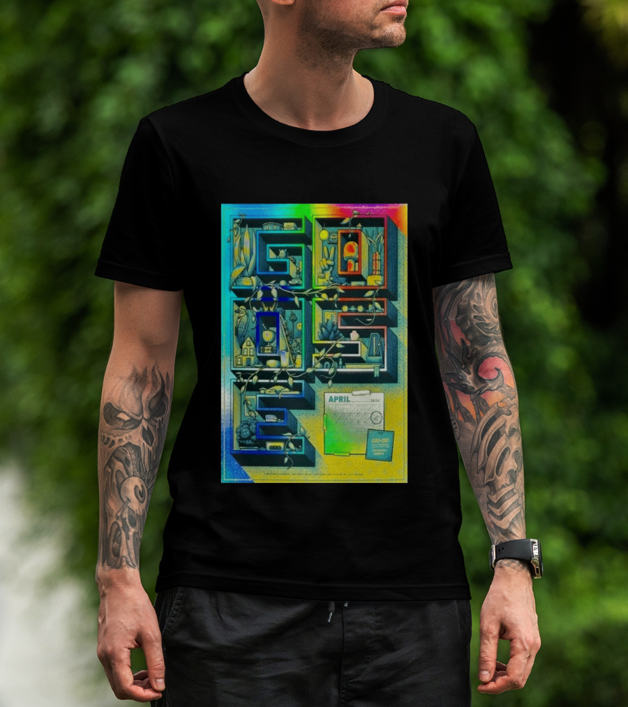 GOOSE Coca Cola Amphitheater April 2024 T-Shirt