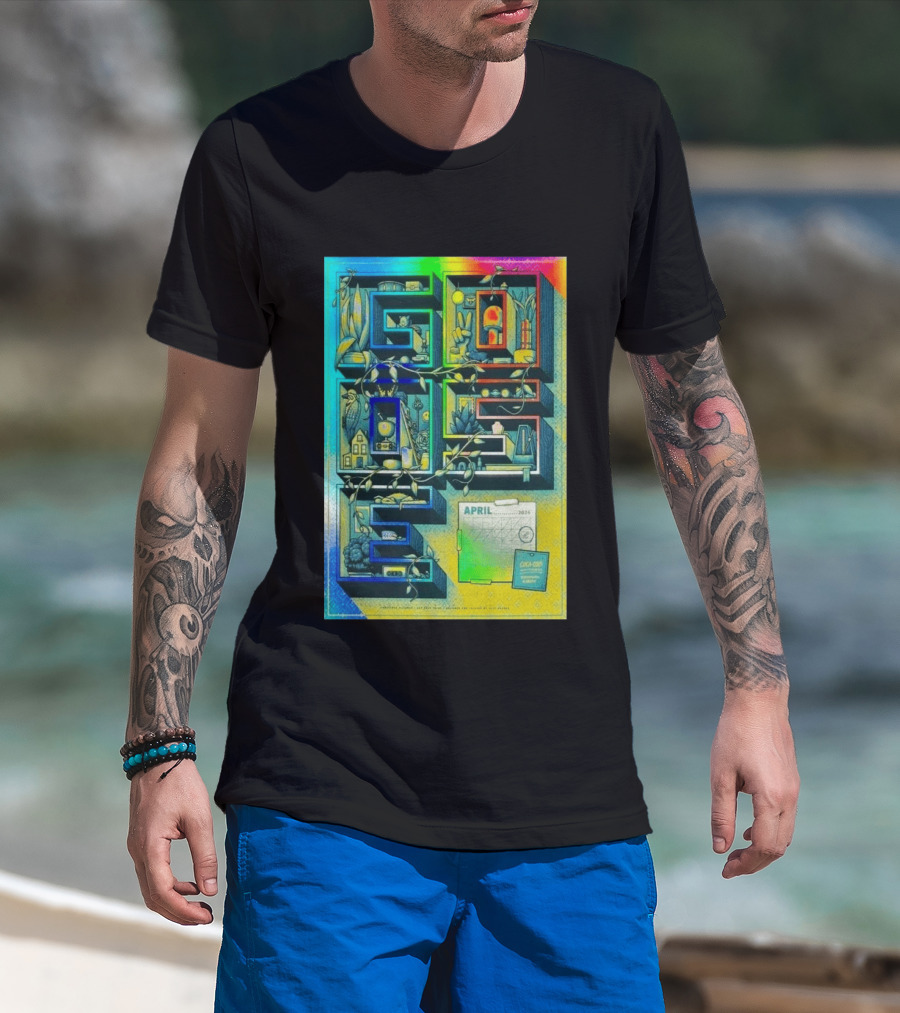 GOOSE Coca Cola Amphitheater April 2024 T-Shirt