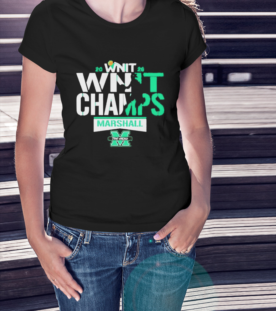 Marshall Thundering Herd 2026 WNIT Champs T-Shirt