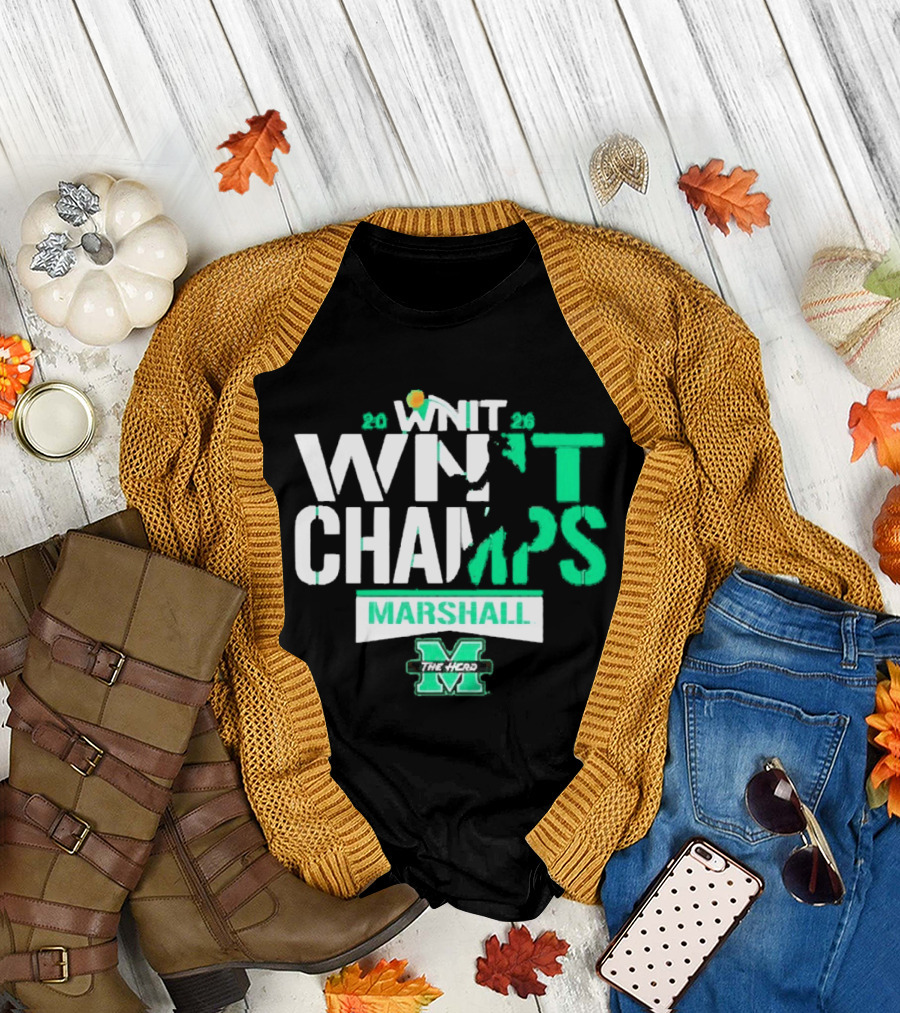 Marshall Thundering Herd 2026 WNIT Champs T-Shirt
