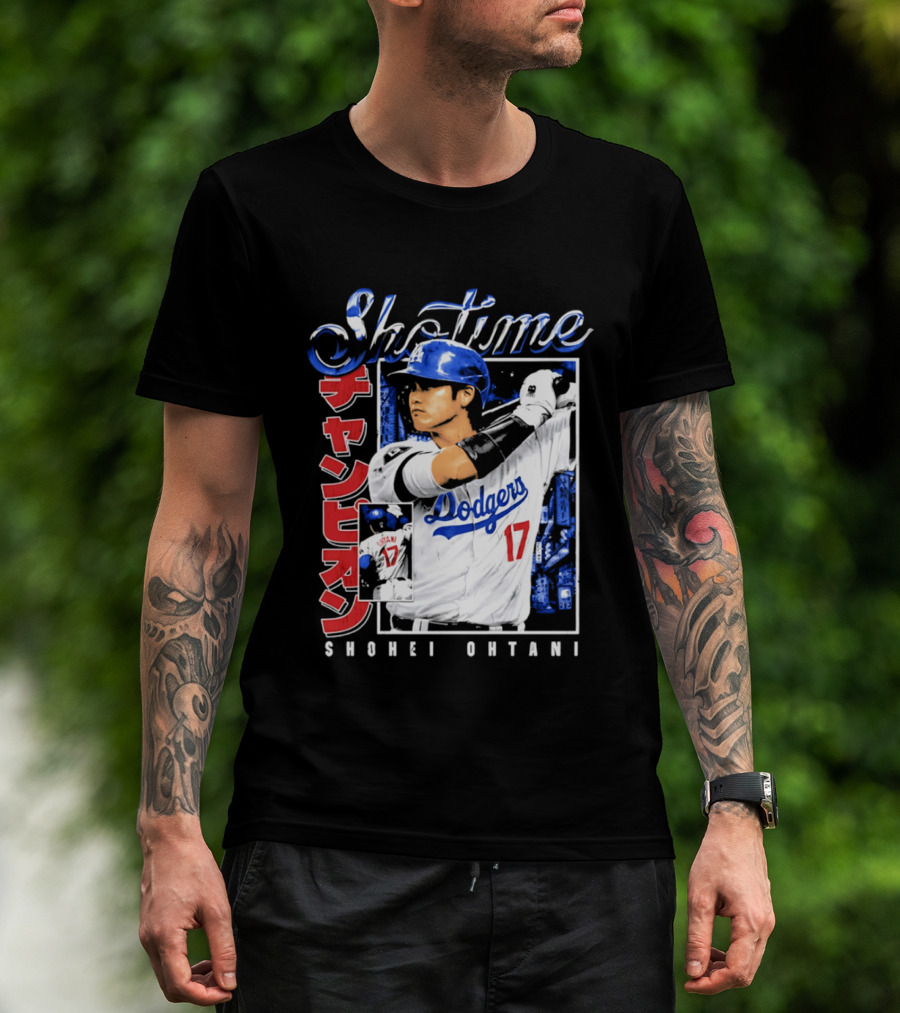 Showtime Shohei Ohtani Dodgers Champion 2026 T-Shirt