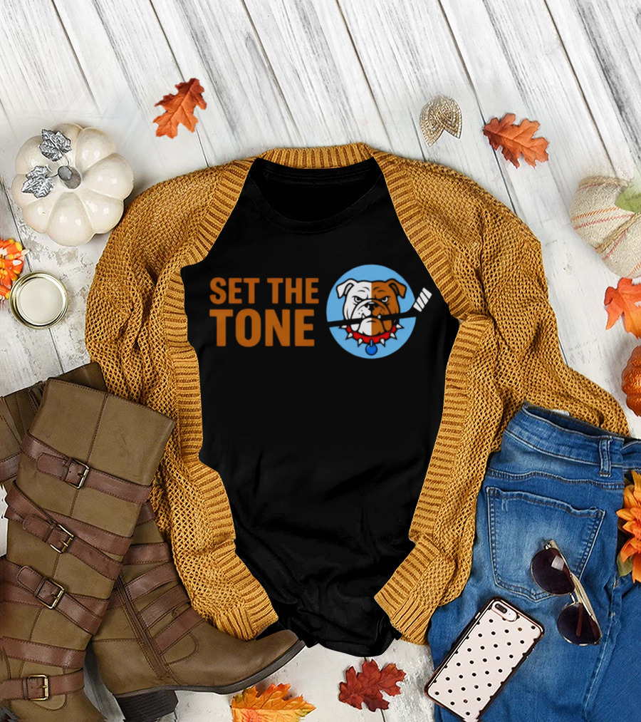 Shoresy Bulldogs Set the Tone Hockey T-Shirt