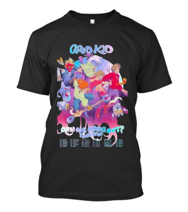 Good Kid Can We Hang Out 2026 Tour Animation Style Adventure T-Shirt