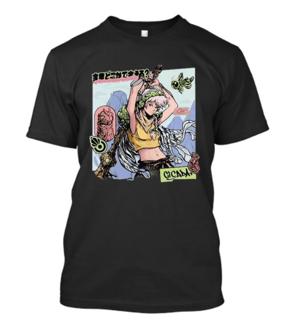 Good Kid Can We Hang Out Tour Cicada Artwork With Manga T-Shirt