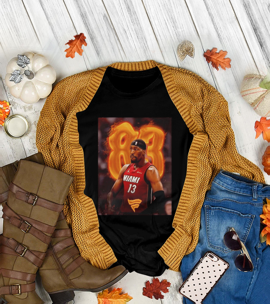 Bam Adebayo Miami 83 Points NBA 13 Basketball Heat T-Shirt