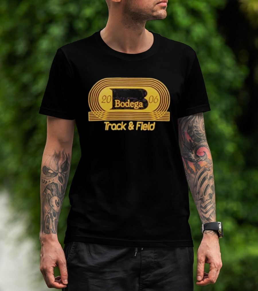 Bodega Track & Field 2006 Retro Style Classic Athletic T-Shirt