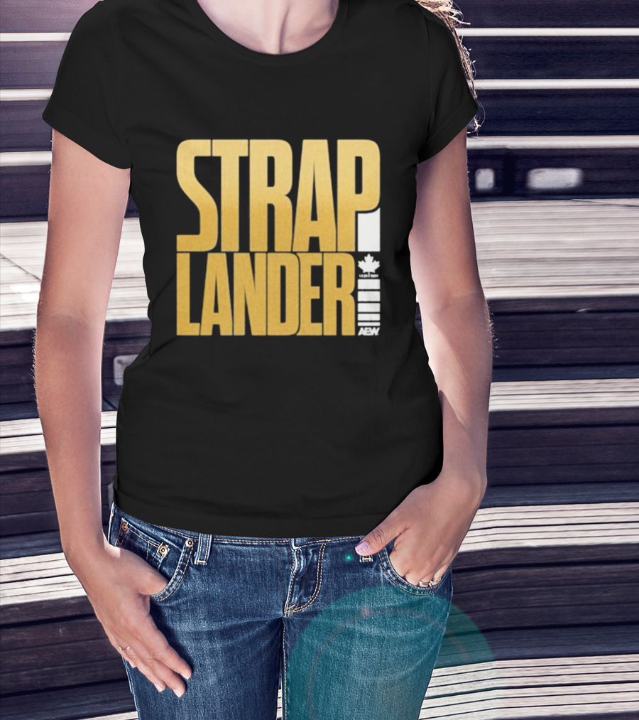 Kris Statlander STRAPlander AEW Championship Wrestling T-Shirt