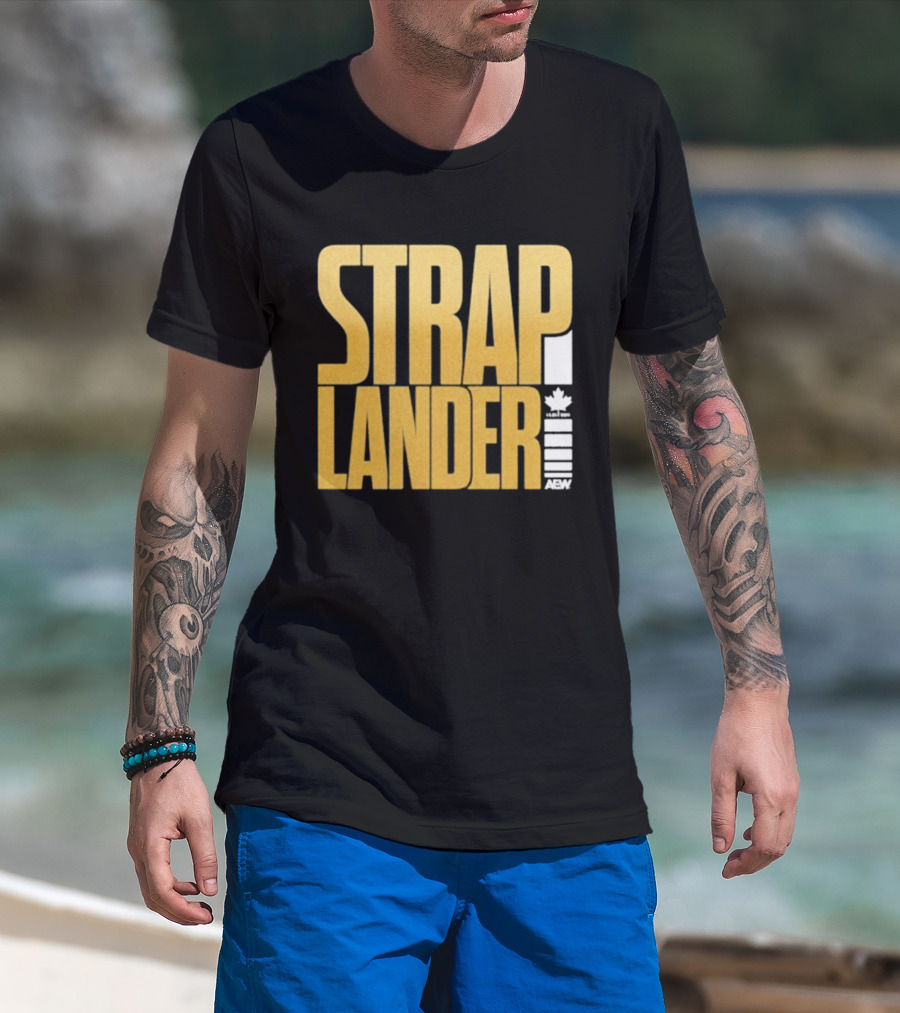 Kris Statlander STRAPlander AEW Championship Wrestling T-Shirt