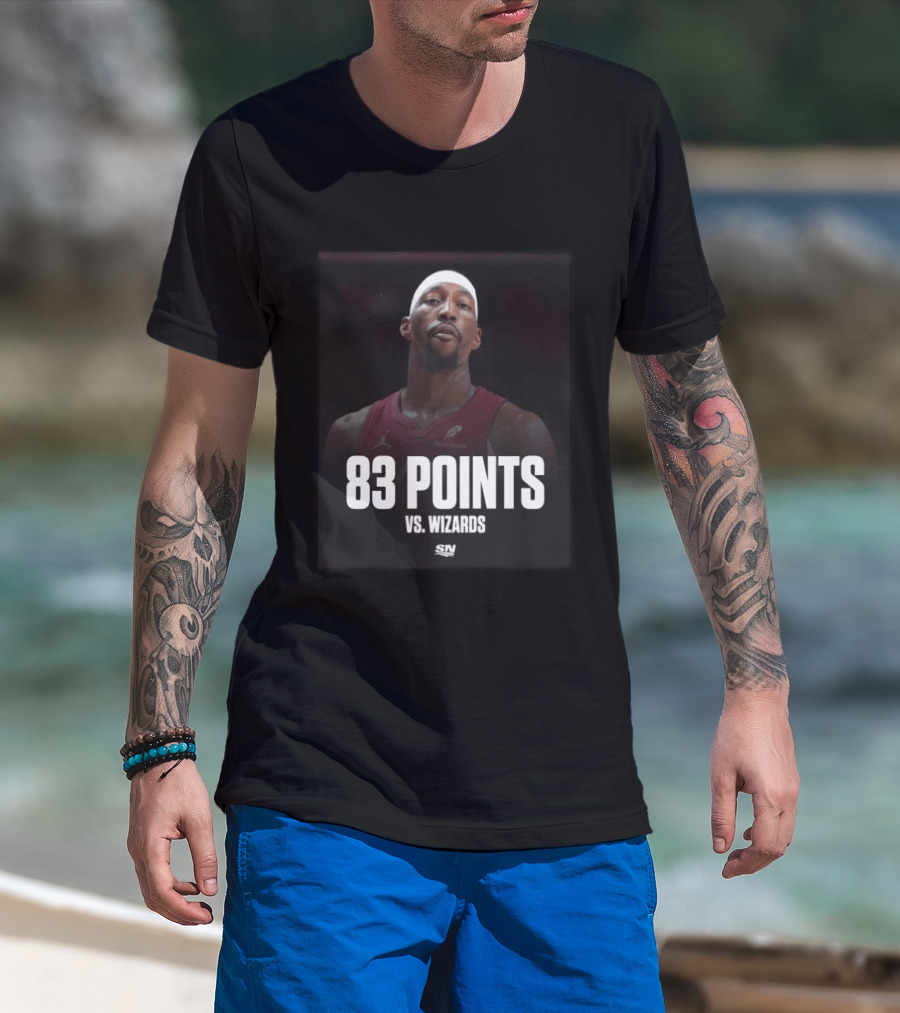 Bam Adebayo 83 Points Vs Wizards SN Sports Raptors T-Shirt
