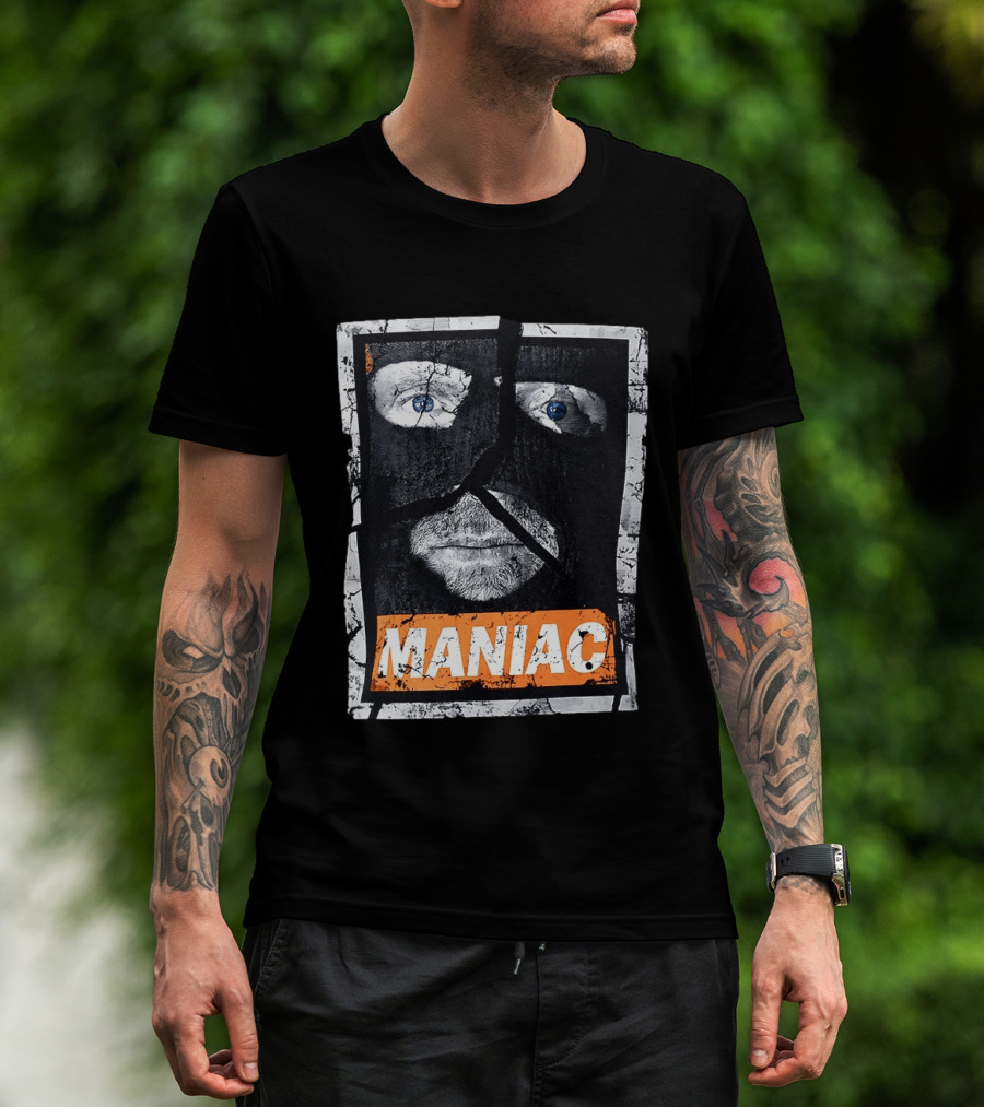 Eric Young Maniac Masked Face T-Shirt