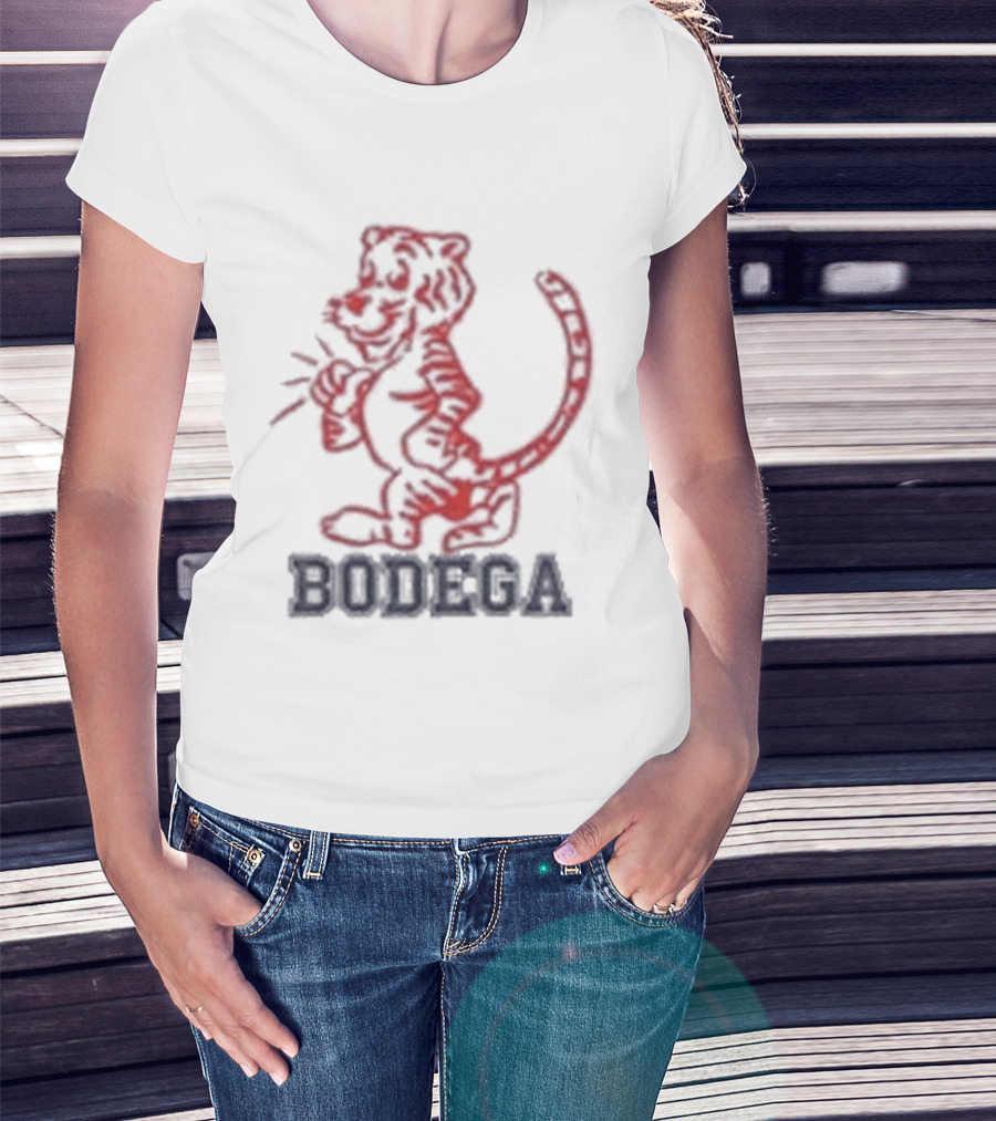 Bodega Cat Drawing T-Shirt