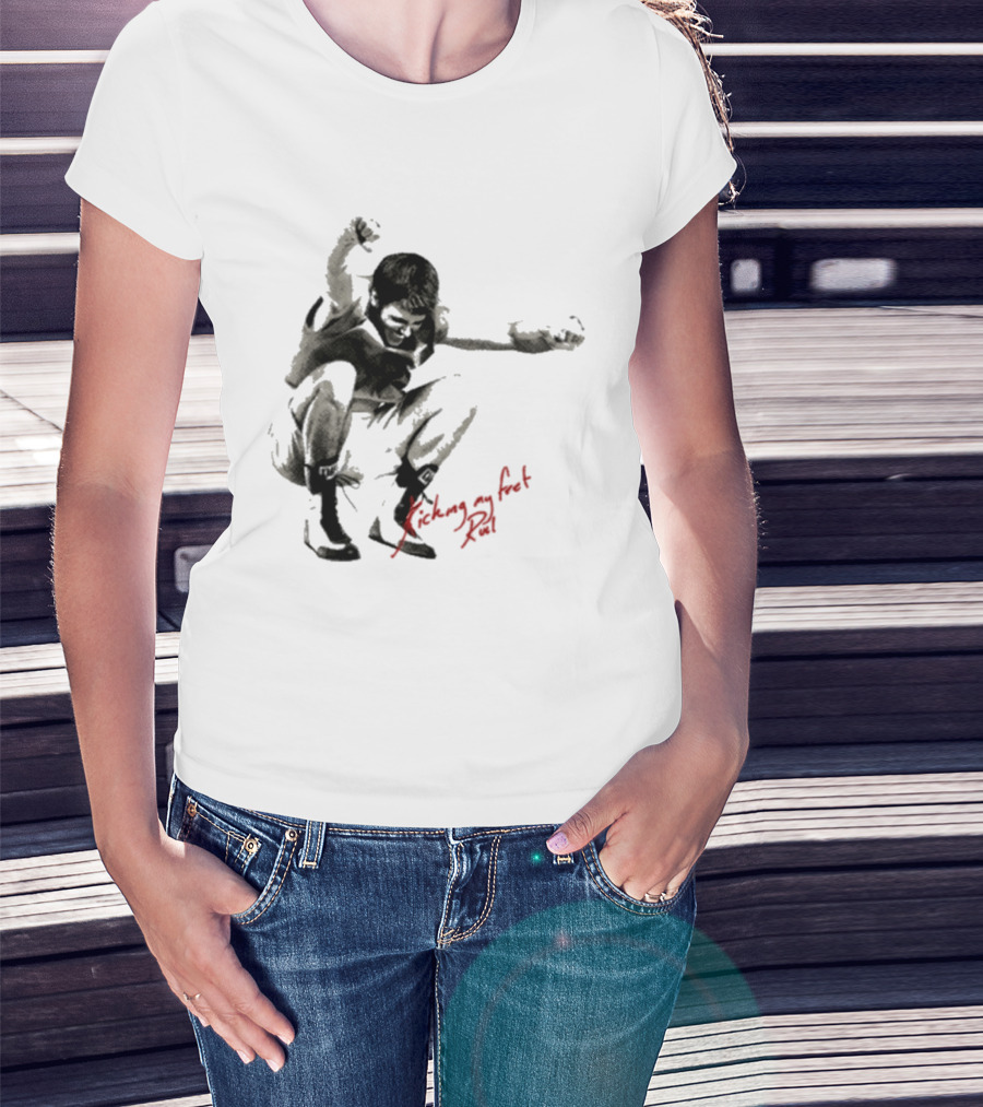 Ruel Kicking My Feet Dynamic Pose T-Shirt