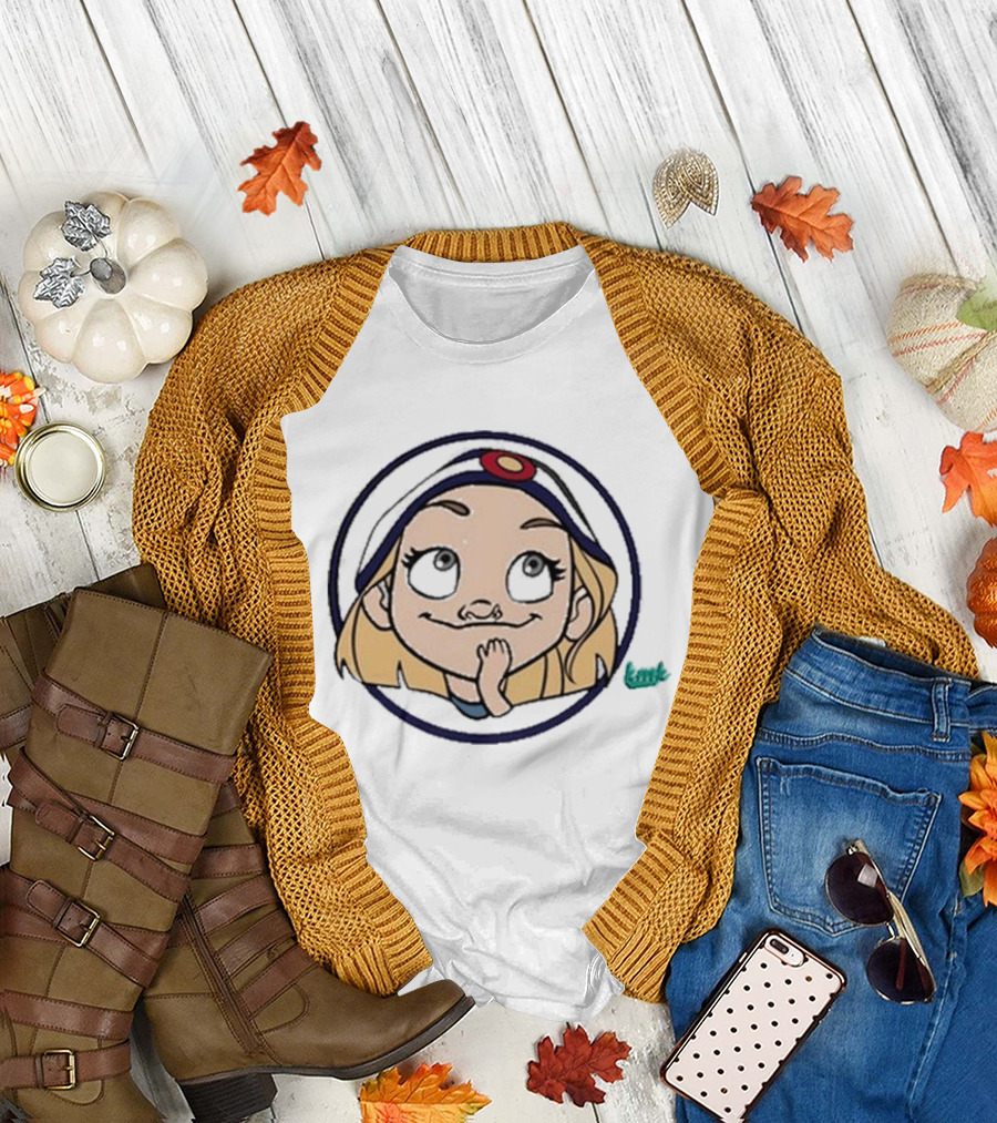 Kallmekris Riley Cartoon Character with Hat T-Shirt