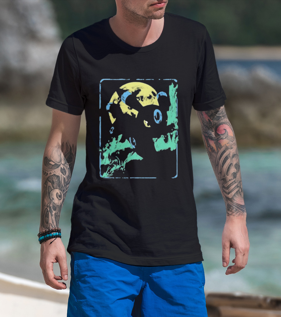 8thwndr Moonbreon Neon Lunar Creature T-Shirt
