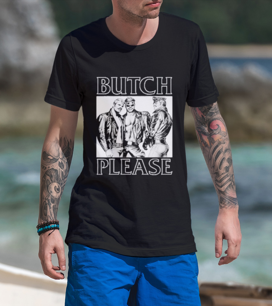 Tom Of Finland Butch Please T-Shirt