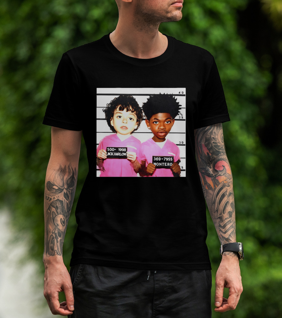 Jack Harlow Montero Shot Pink Outfits 500 1998 369 7955 T-Shirt