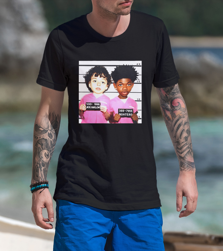 Jack Harlow Montero Shot Pink Outfits 500 1998 369 7955 T-Shirt