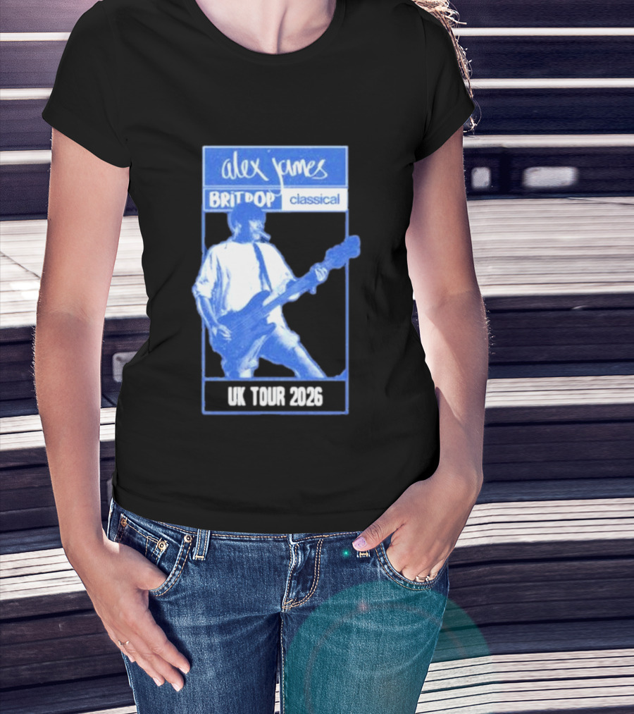 Alex James Britpop Classical UK Tour 2023 T-Shirt