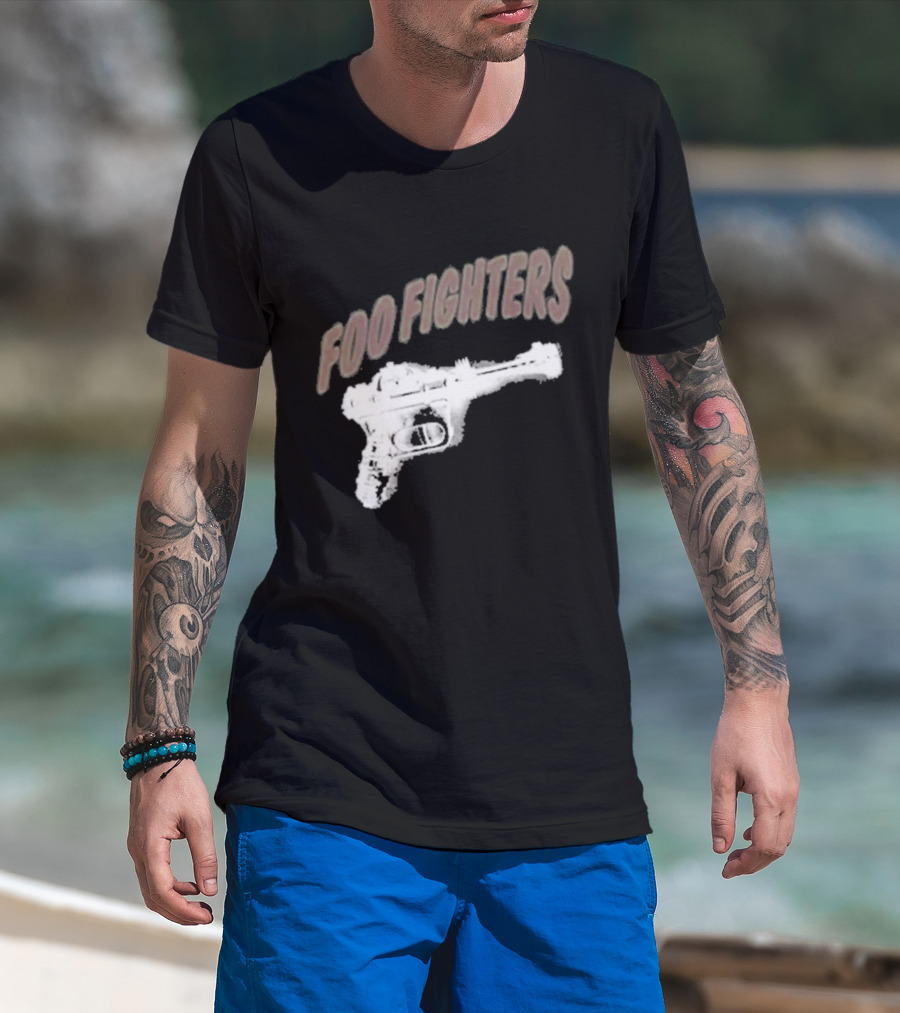 Foo Fighters Ray Gun T-Shirt