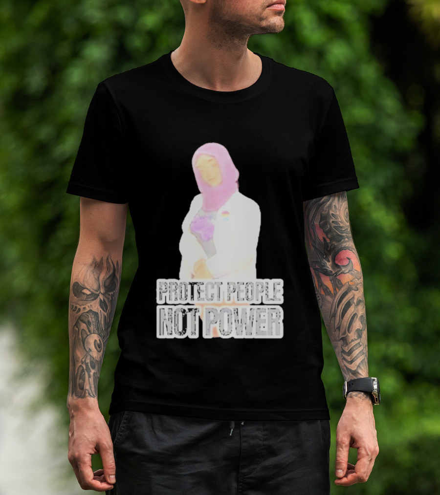 C. M. Alongi Protect People Not Power T-Shirt