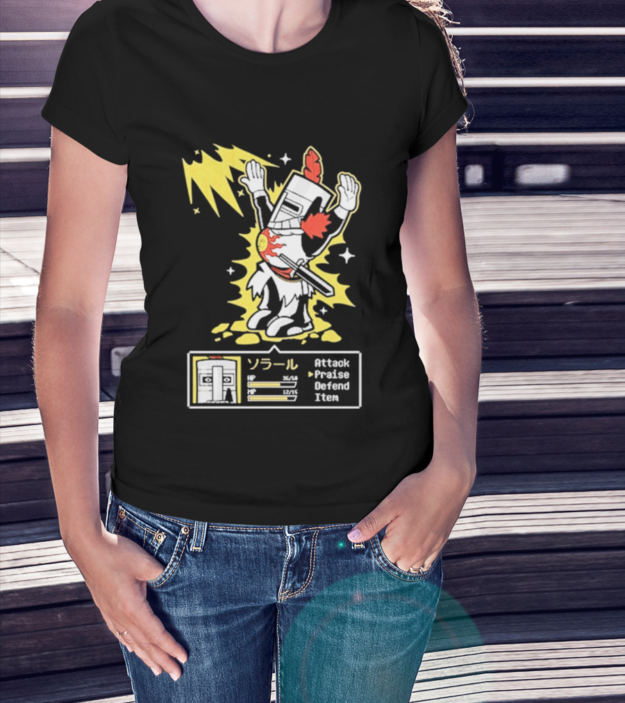 Solar Man Goblin Tengu Attack Praise Defend Item T-Shirt