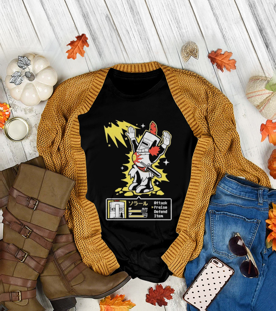 Solar Man Goblin Tengu Attack Praise Defend Item T-Shirt